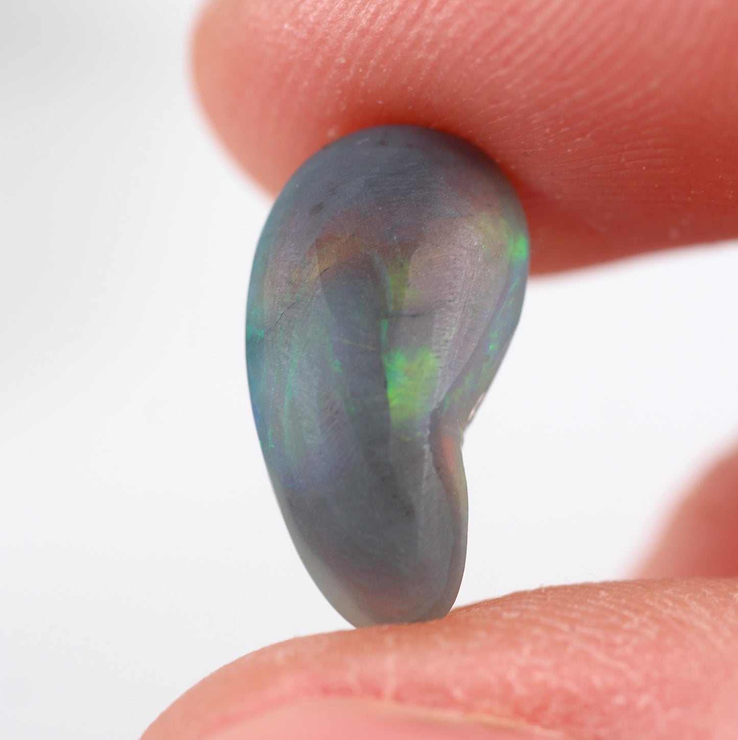 3.81ct Dark Opal - 8 x 15.2 x 5.6mm
