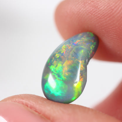 3.81ct Dark Opal - 8 x 15.2 x 5.6mm