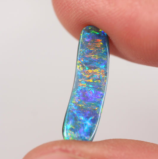 4.34ct Boulder Opal - 5.9 x 20.2 x 3.6mm