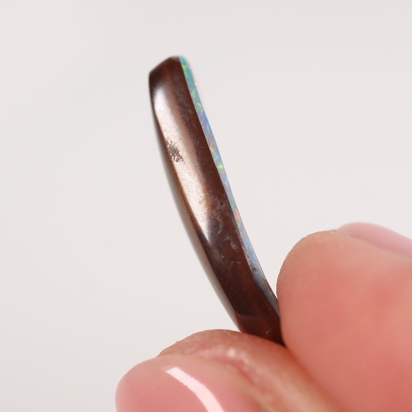 4.34ct Boulder Opal - 5.9 x 20.2 x 3.6mm
