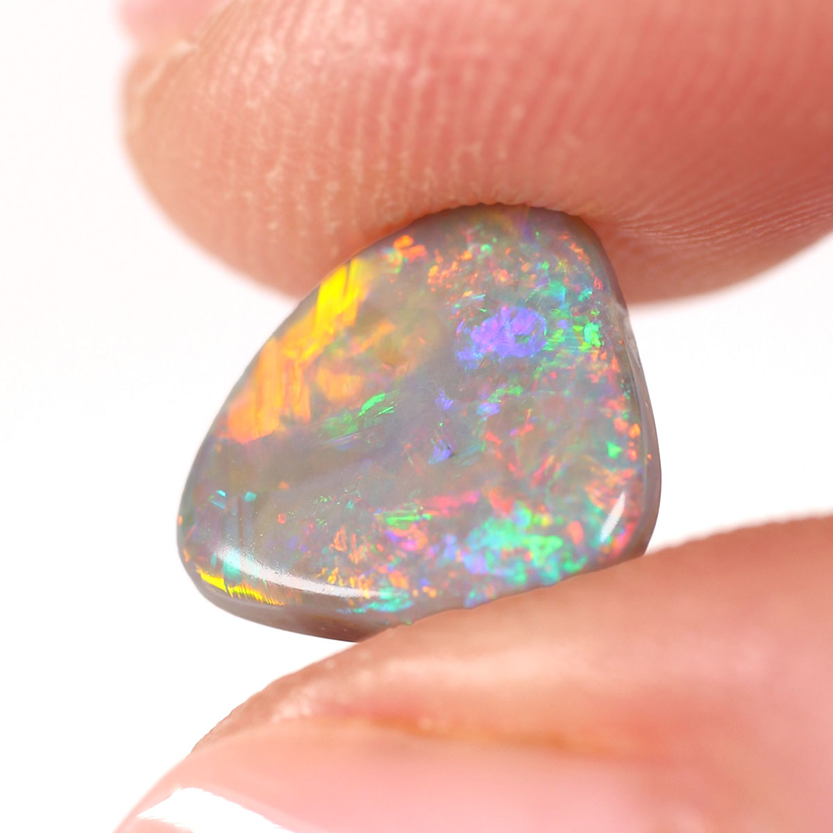 2.19ct Dark Opal - 9.4 x 11 x 3.8mm