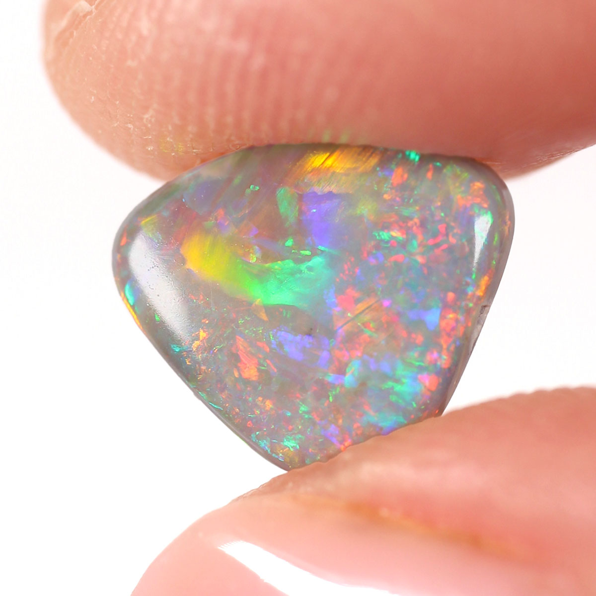 2.19ct Dark Opal - 9.4 x 11 x 3.8mm