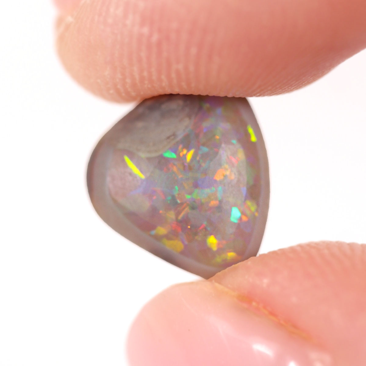 2.19ct Dark Opal - 9.4 x 11 x 3.8mm