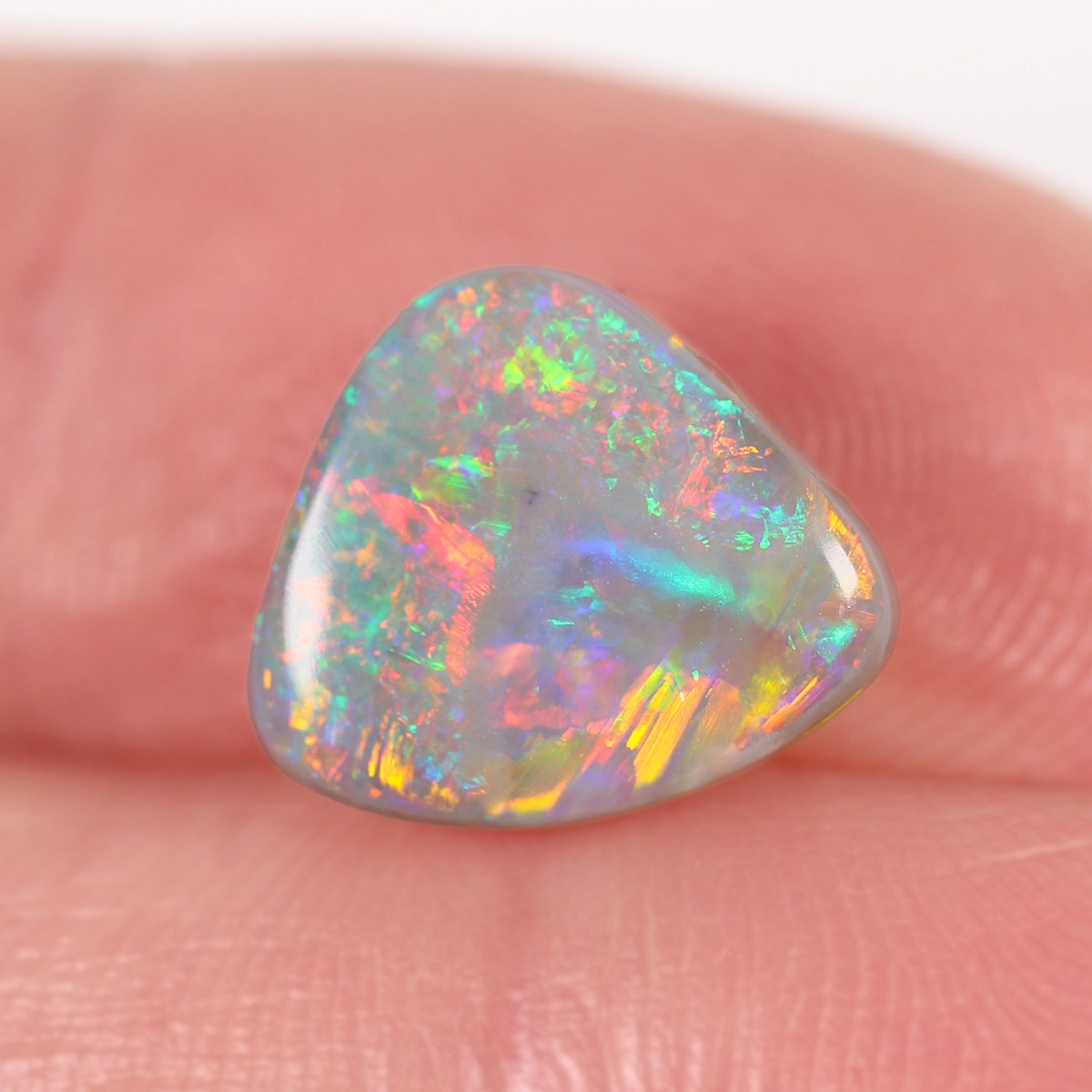 2.19ct Dark Opal - 9.4 x 11 x 3.8mm