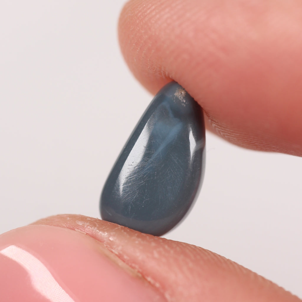 1.76ct Black Opal - 6.5 x 12 x 3.4mm