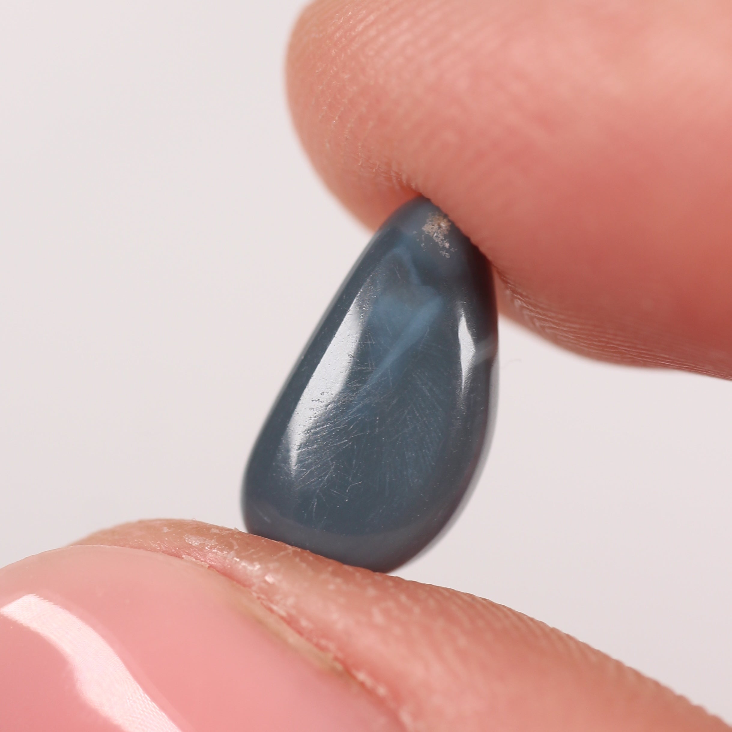 1.76ct Black Opal - 6.5 x 12 x 3.4mm