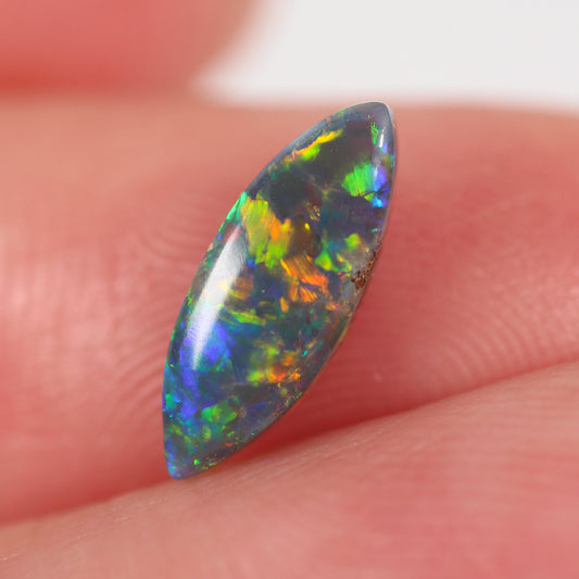 0.72ct Boulder Opal - 3.8 x 10.5 x 2.7mm