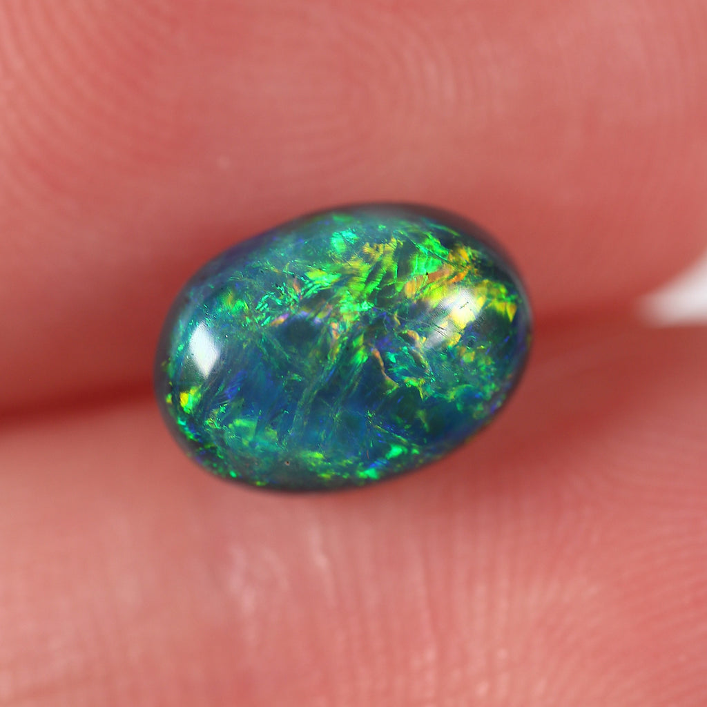 1.42ct Black Opal - 6 x 8.5 x 4.5mm
