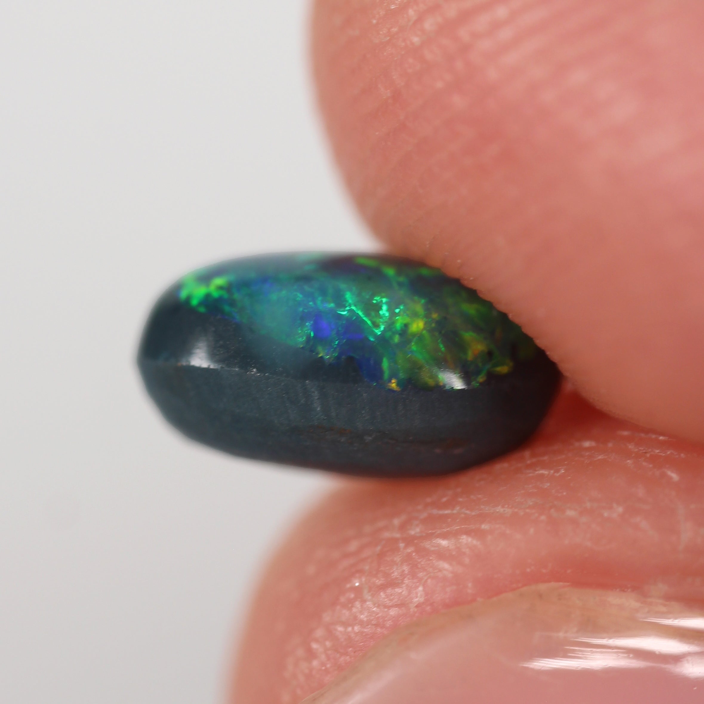 1.42ct Black Opal - 6 x 8.5 x 4.5mm