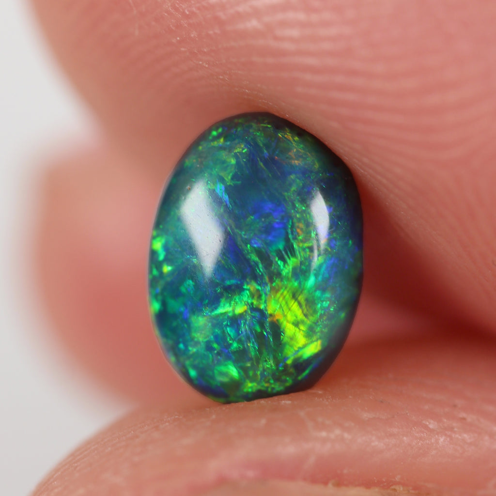 1.42ct Black Opal - 6 x 8.5 x 4.5mm