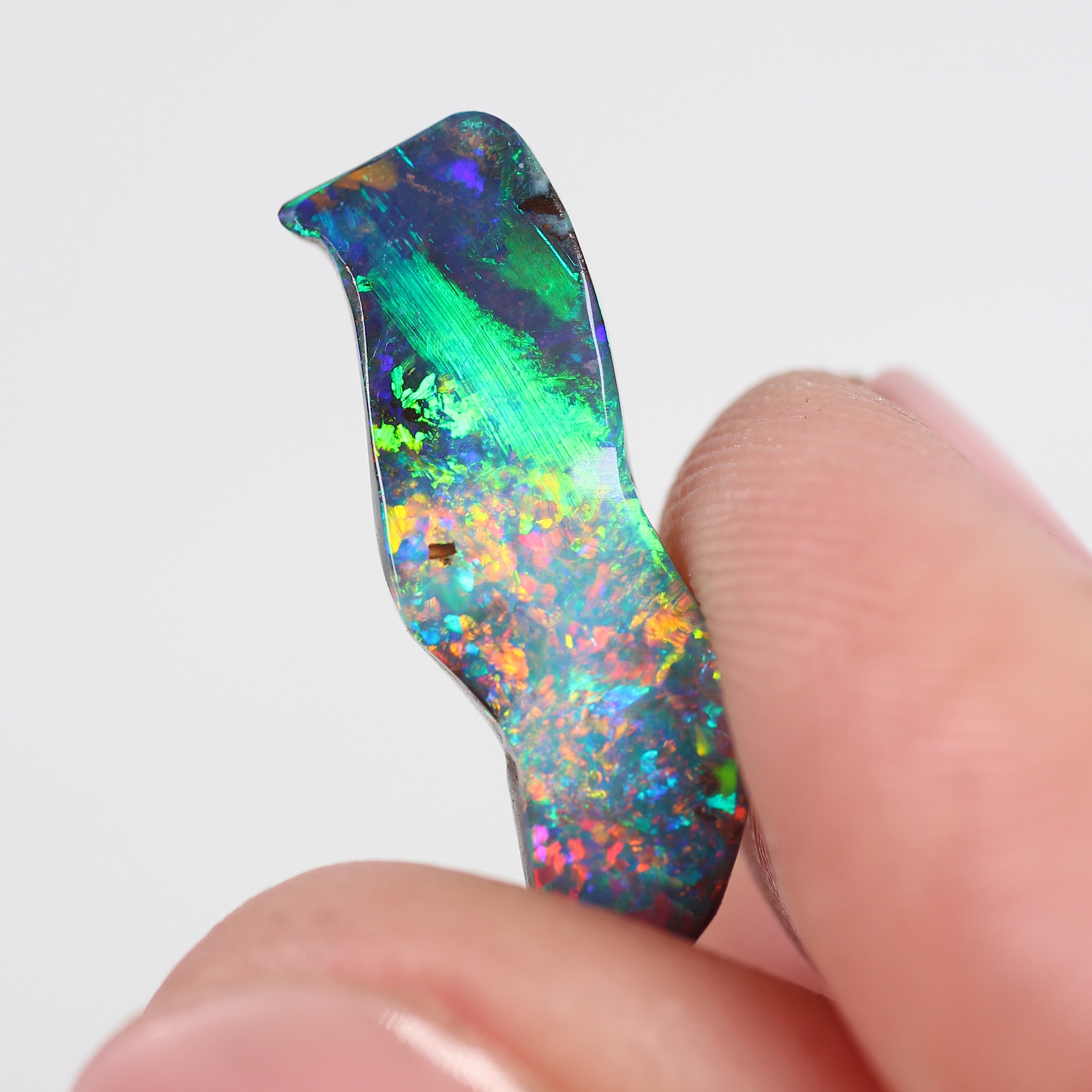 5.78ct Boulder Opal - 7.2 x 21 x 3.9mm
