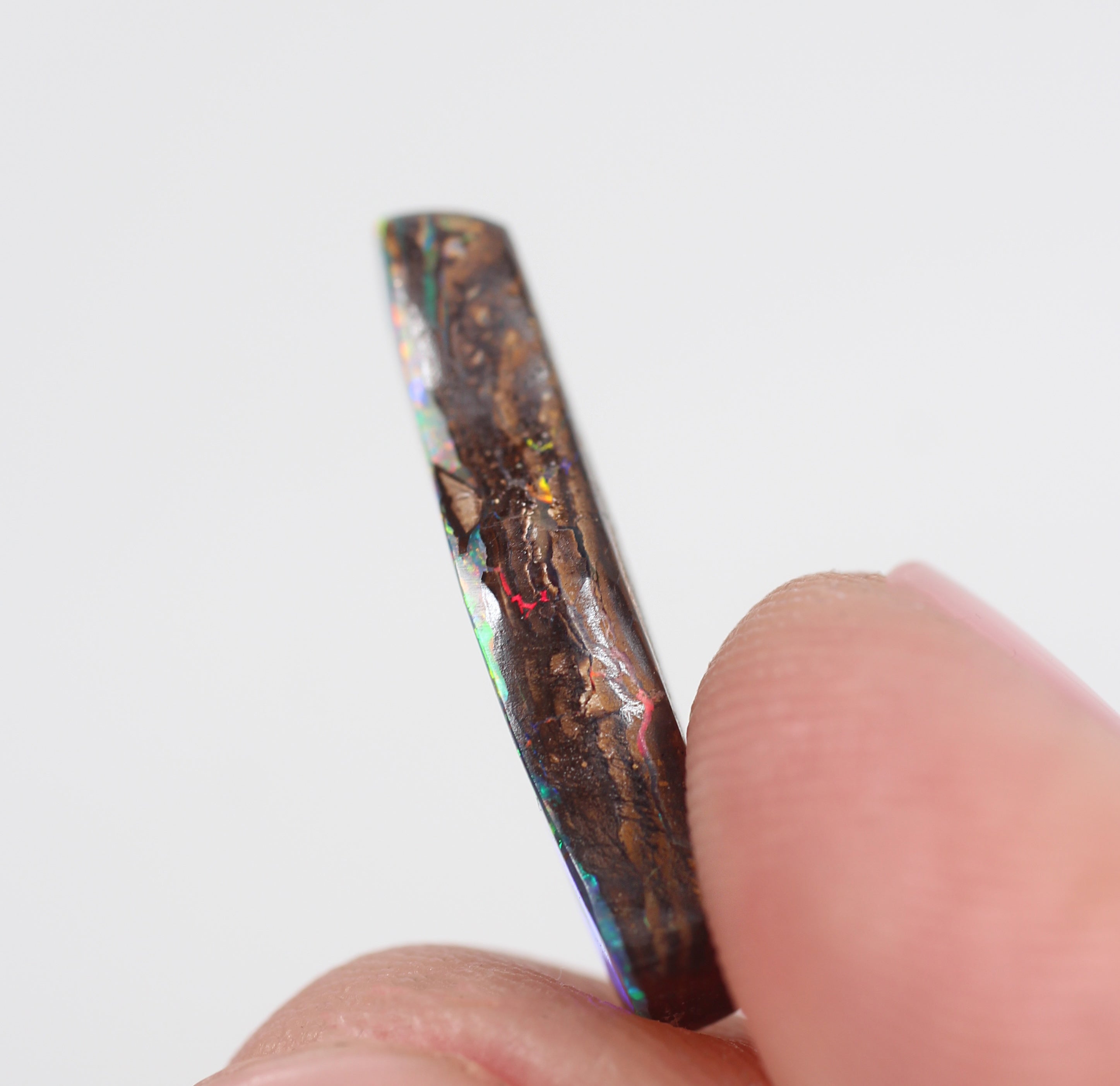5.78ct Boulder Opal - 7.2 x 21 x 3.9mm