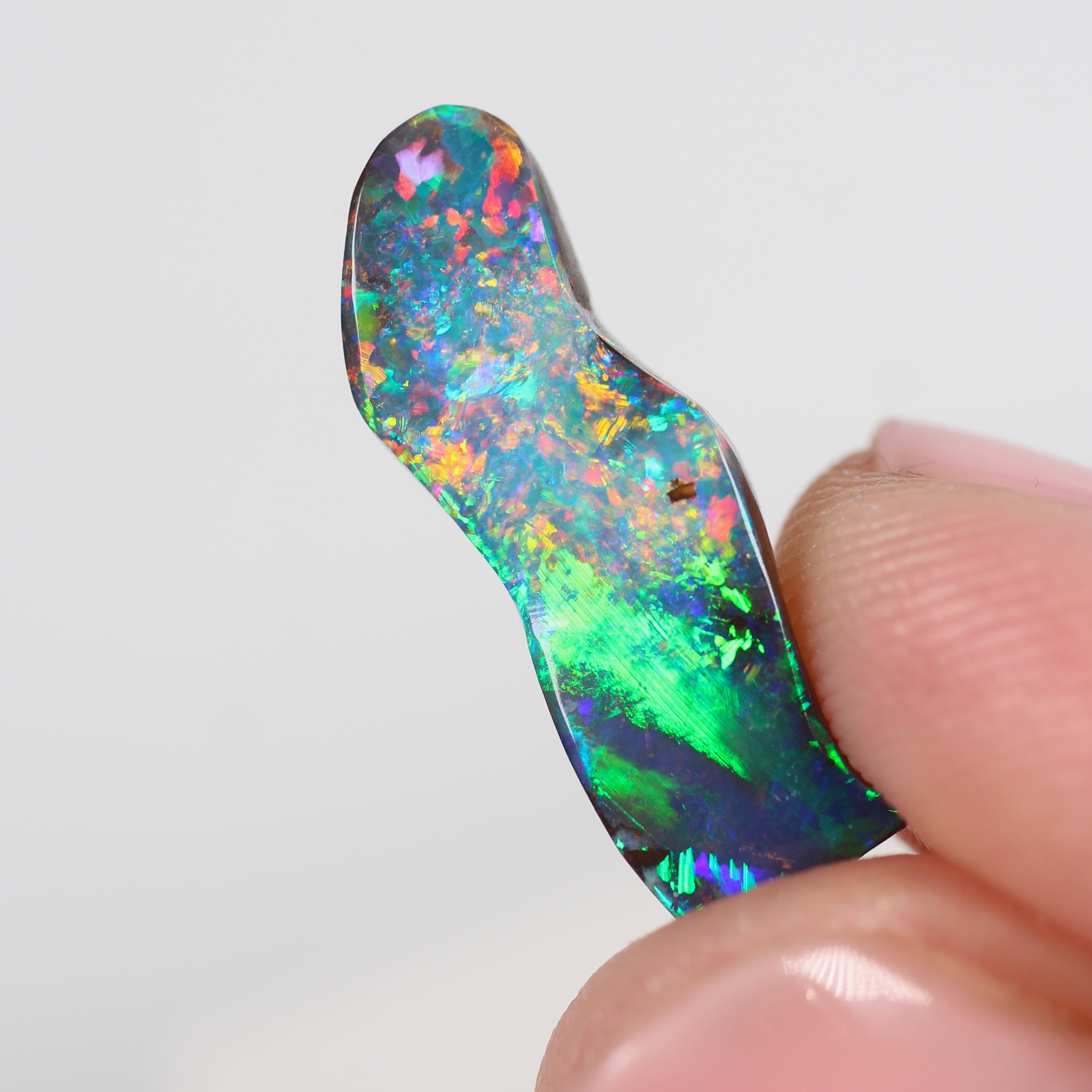 5.78ct Boulder Opal - 7.2 x 21 x 3.9mm