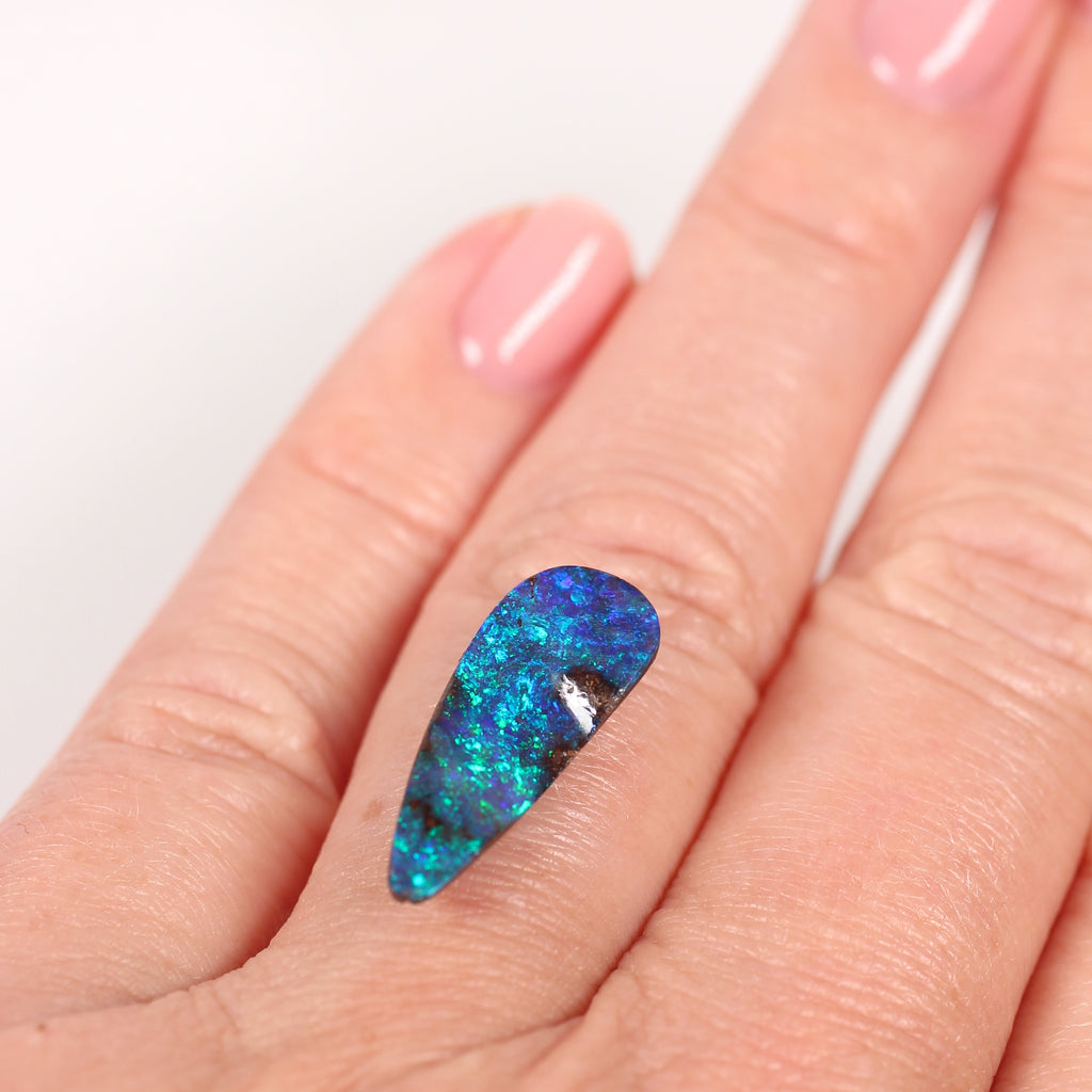 4.01ct Boulder Opal - 7.8 x 19.4 x 3.6mm