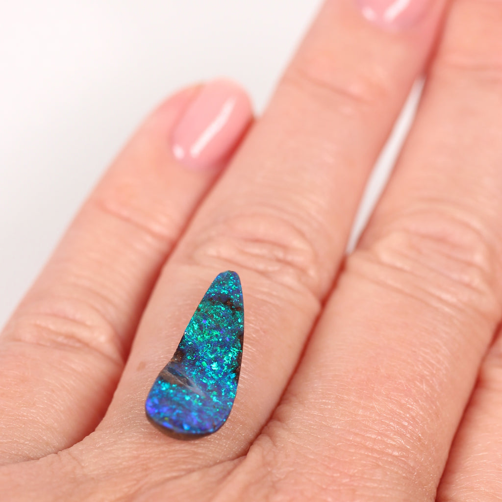 4.01ct Boulder Opal - 7.8 x 19.4 x 3.6mm