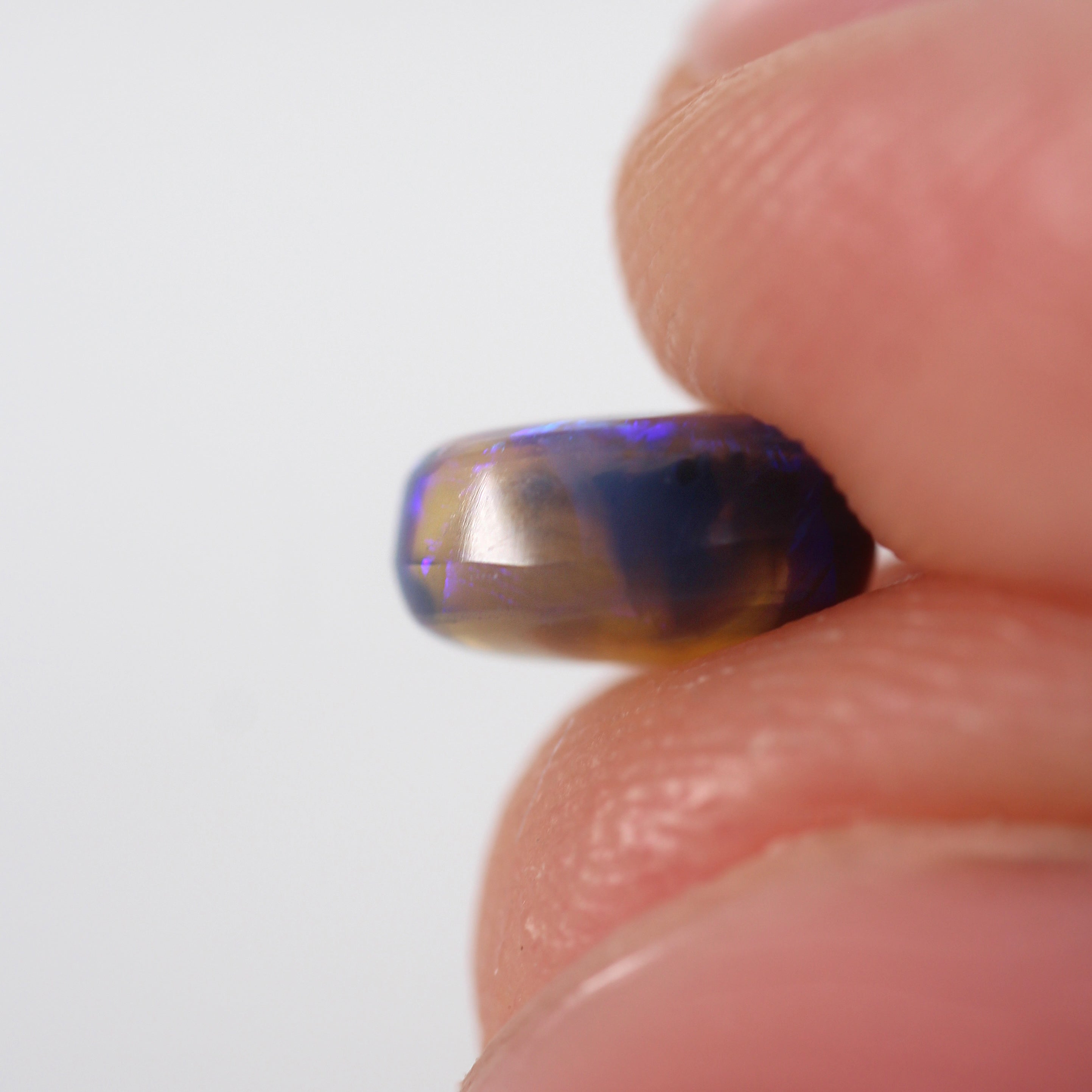 1.13ct Black Opal - 6.2 x 7.4 x 3.7 mm