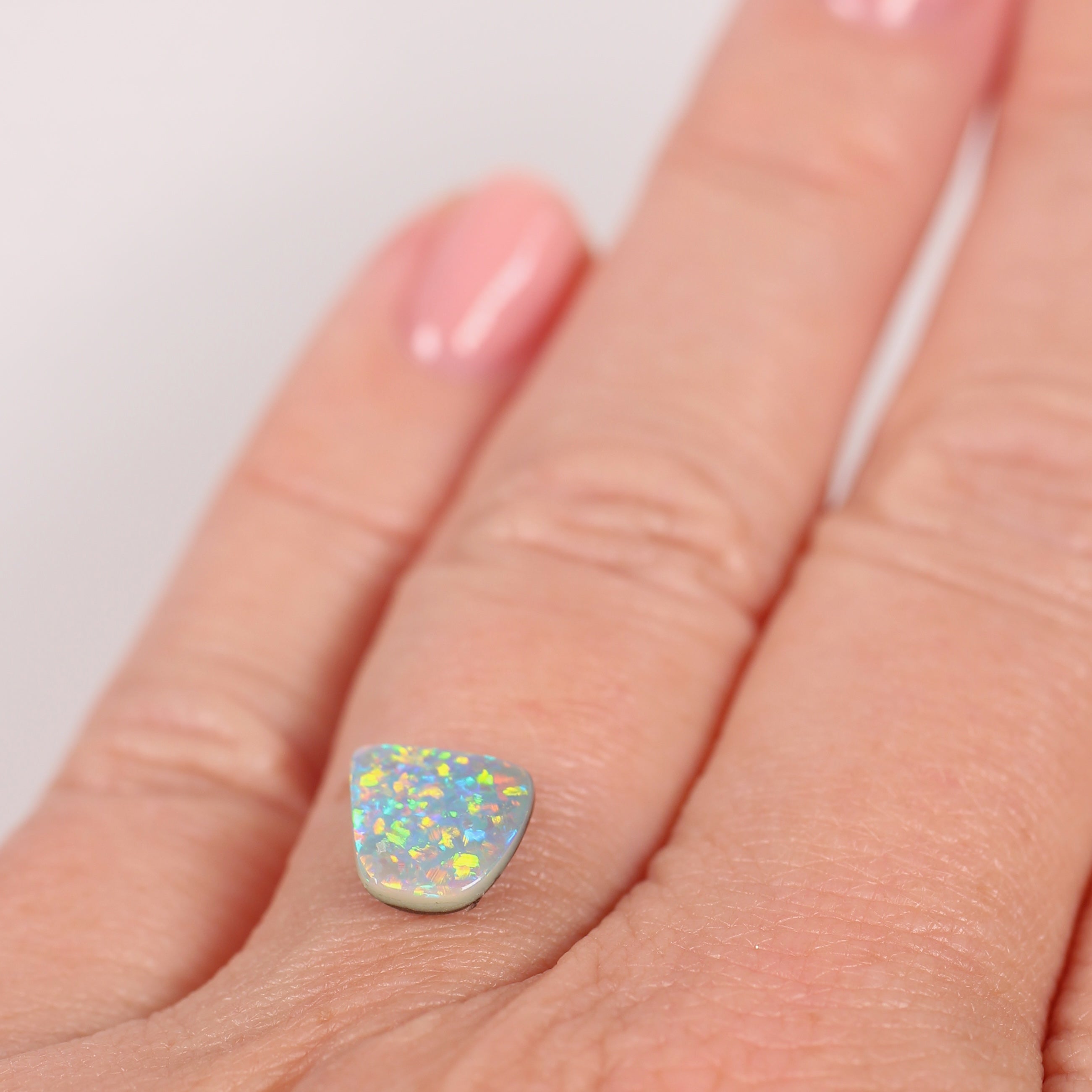 1.61ct Boulder Opal - 8 x 10.1 x 3mm