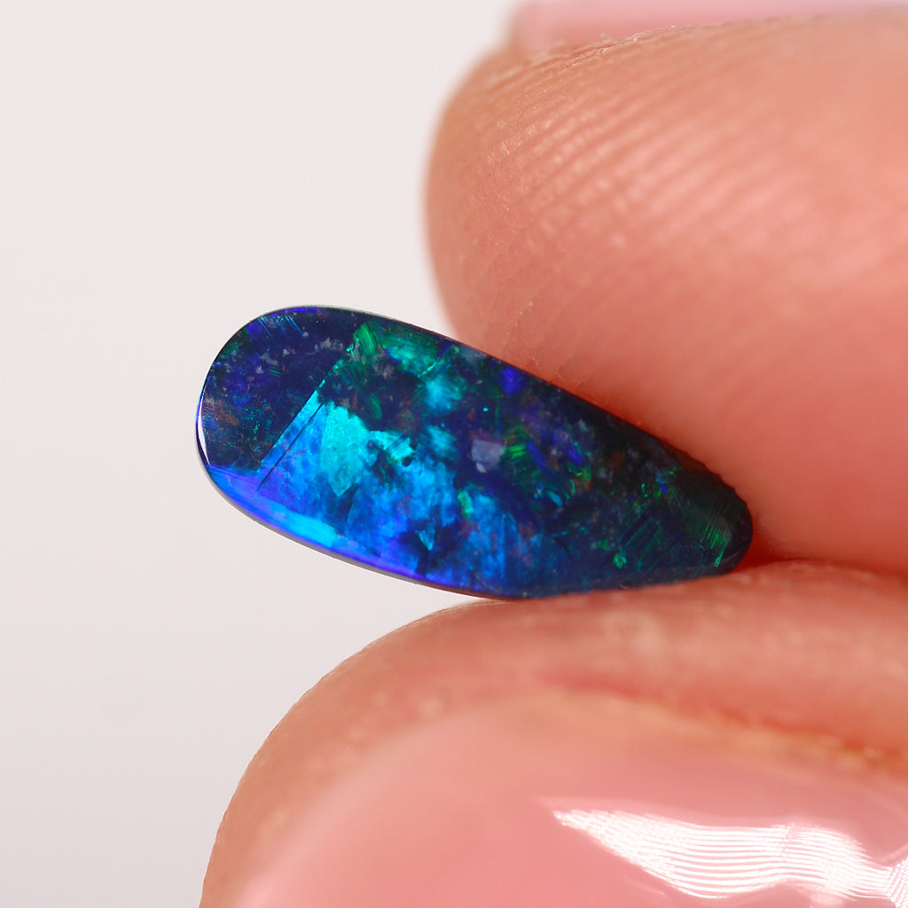 0.92ct Boulder Opal - 4.4 x 10.9 x 2.5mm