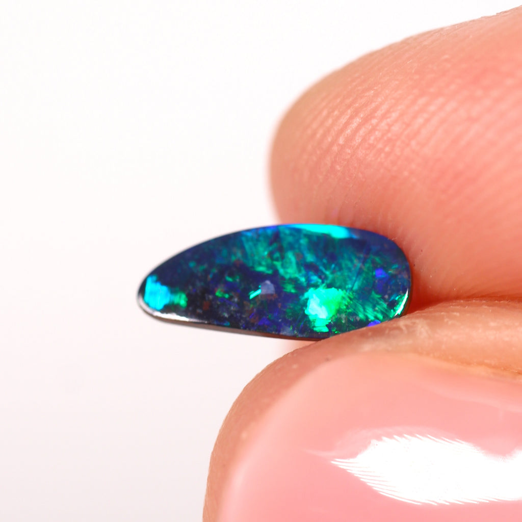 0.92ct Boulder Opal - 4.4 x 10.9 x 2.5mm