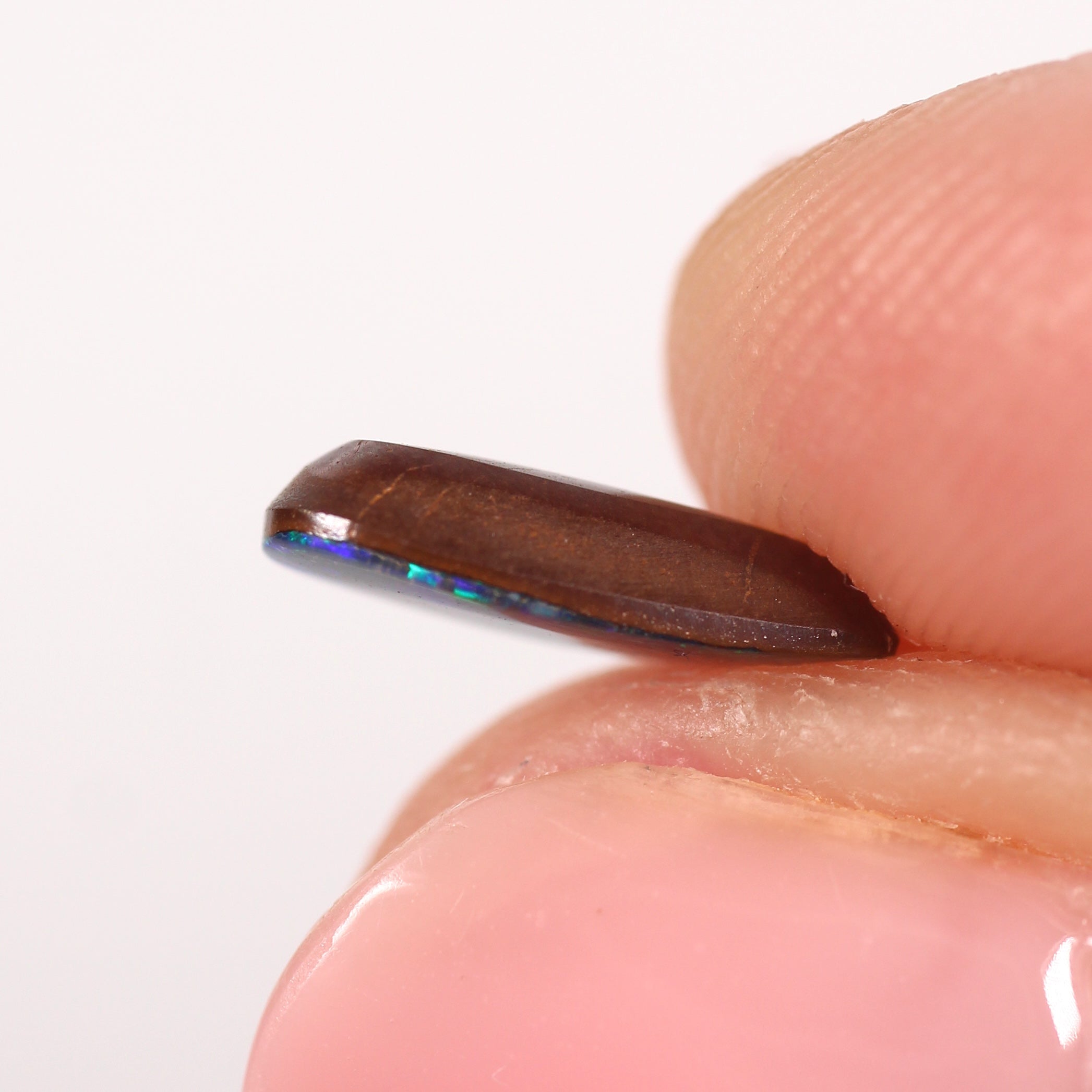 0.92ct Boulder Opal - 4.4 x 10.9 x 2.5mm