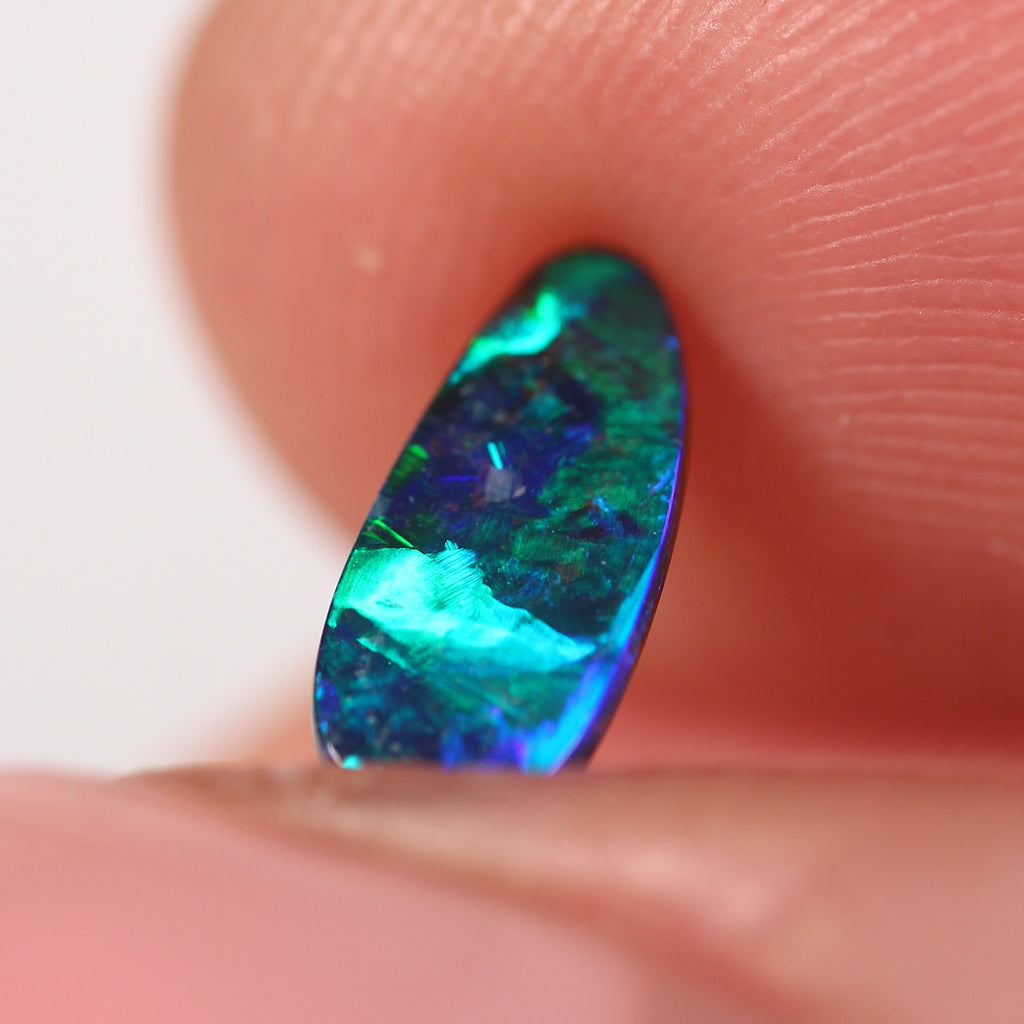 0.92ct Boulder Opal - 4.4 x 10.9 x 2.5mm