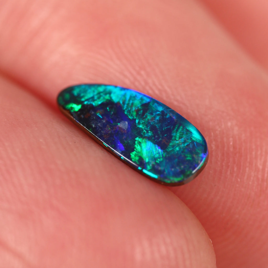 0.92ct Boulder Opal - 4.4 x 10.9 x 2.5mm