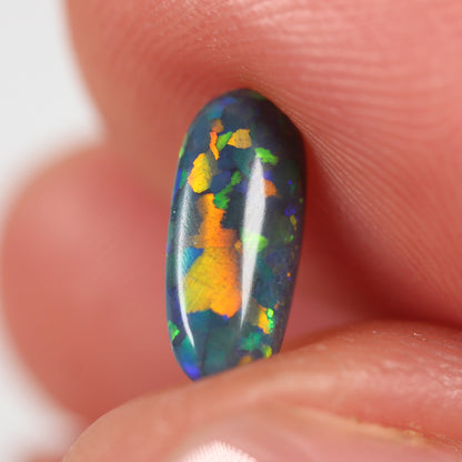 0.82ct Black Opal - 4.5 x 10 x 3mm