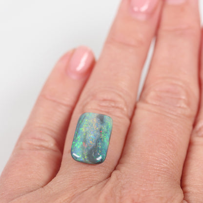 5.93ct Black Opal - 9.8 x 15.9 x 4.8mm