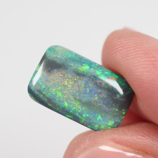 5.93ct Black Opal - 9.8 x 15.9 x 4.8mm