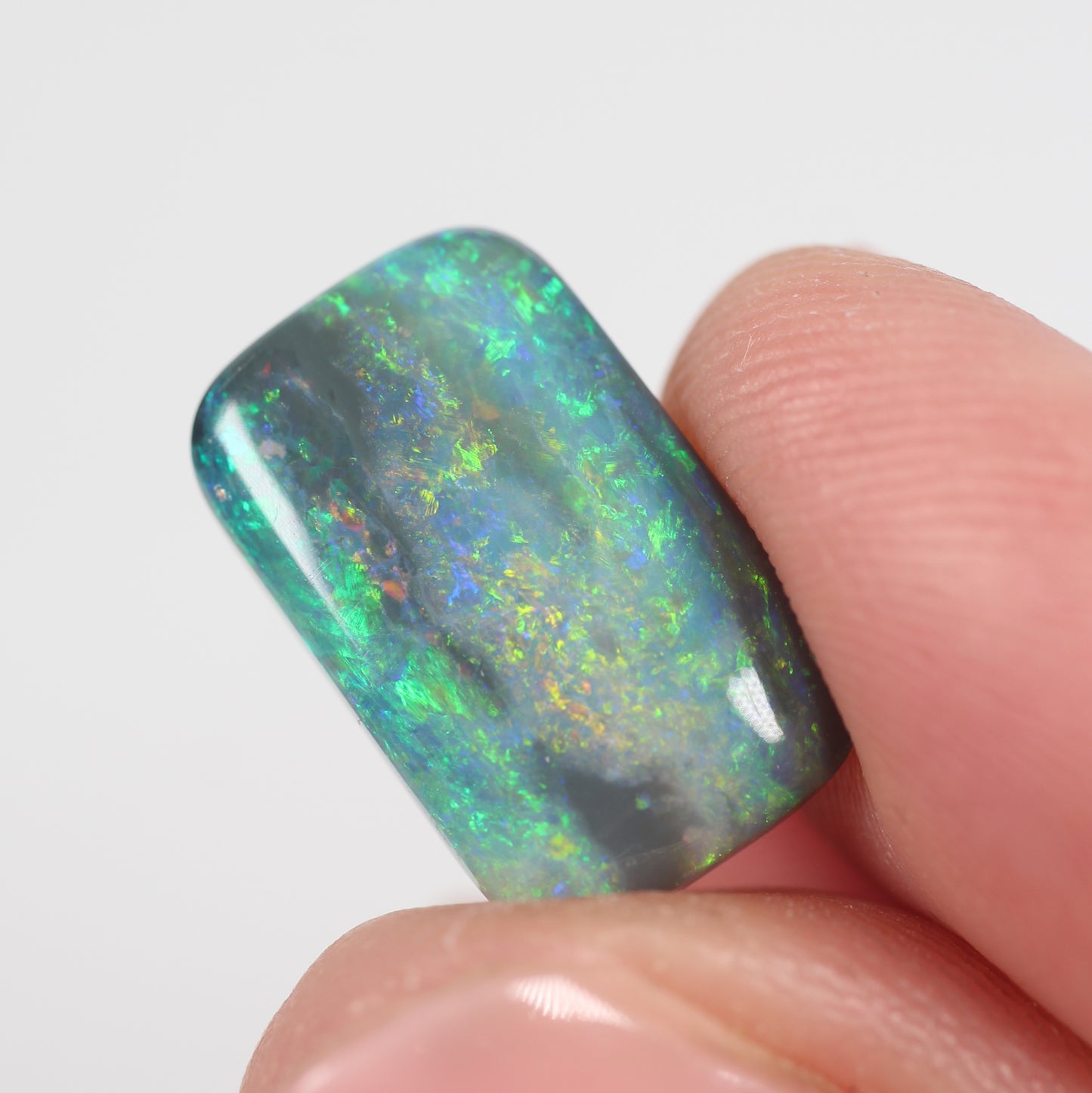 5.93ct Black Opal - 9.8 x 15.9 x 4.8mm
