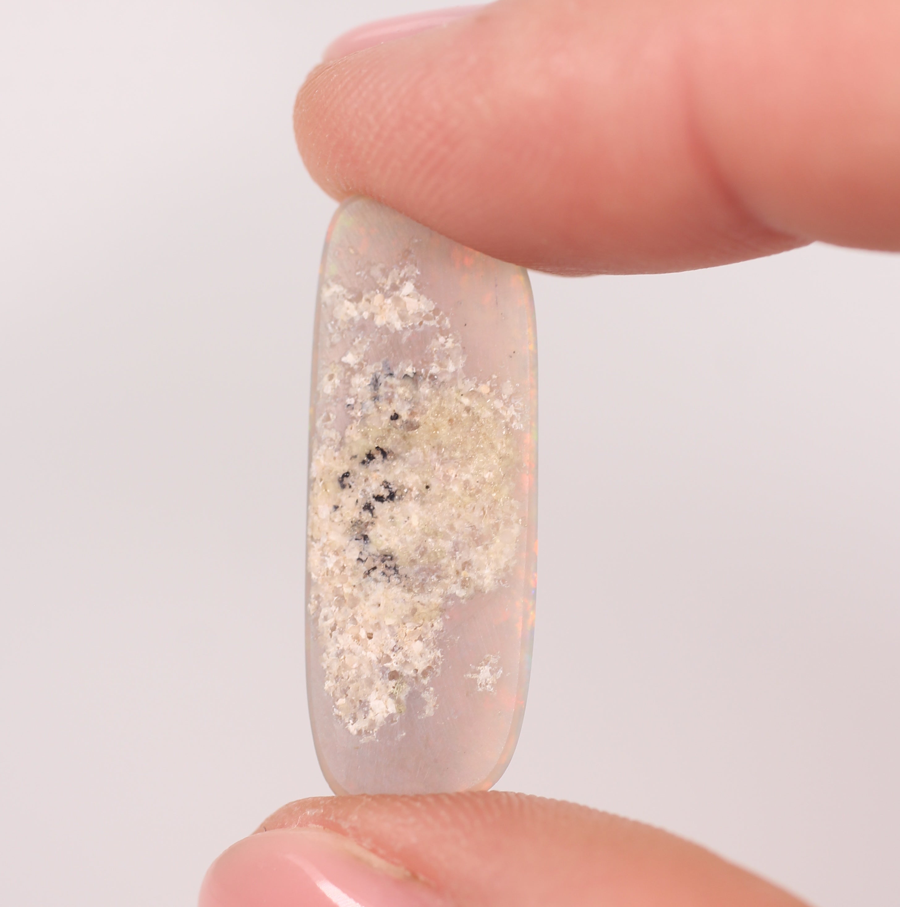 5.23ct Dark Opal - 10.2 x 27.6 x 2.5mm