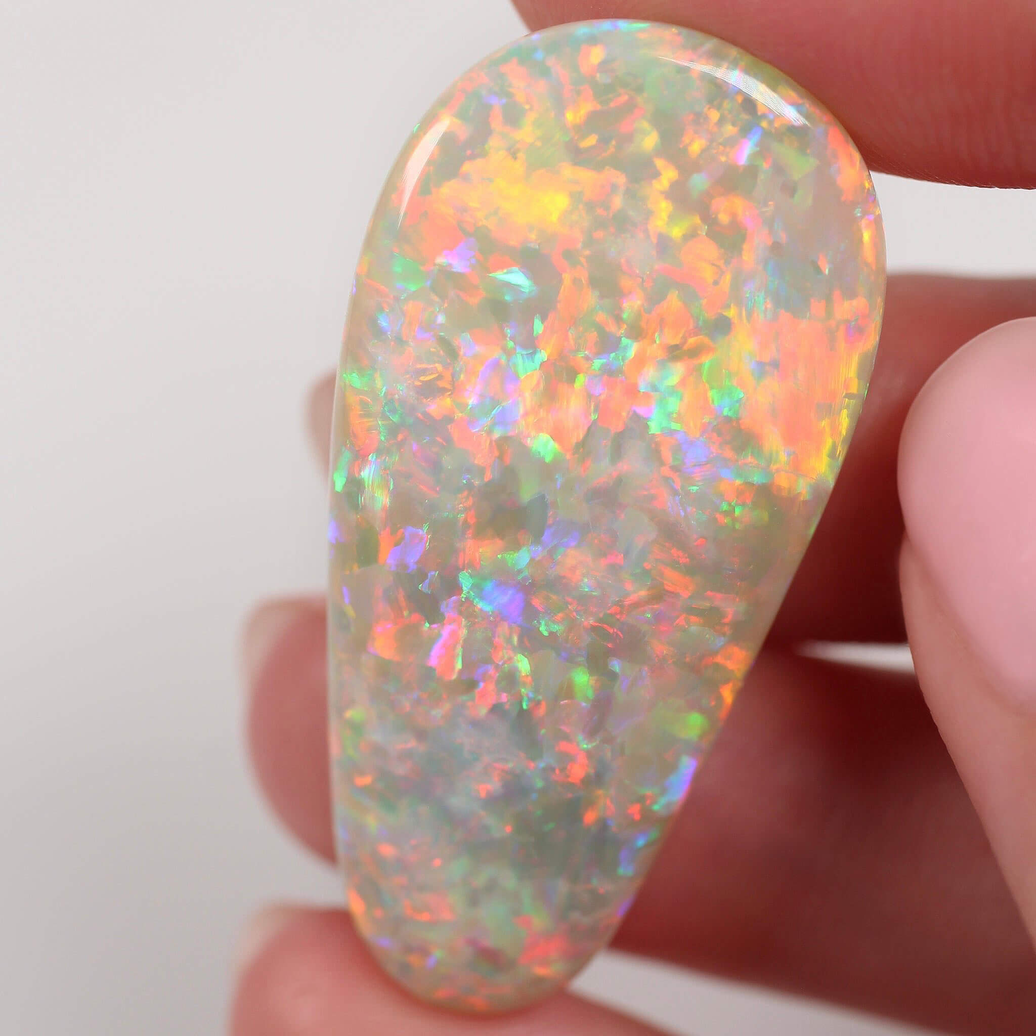 29.10ct Dark Opal - 39.5 x 19.5 x 6.5mm