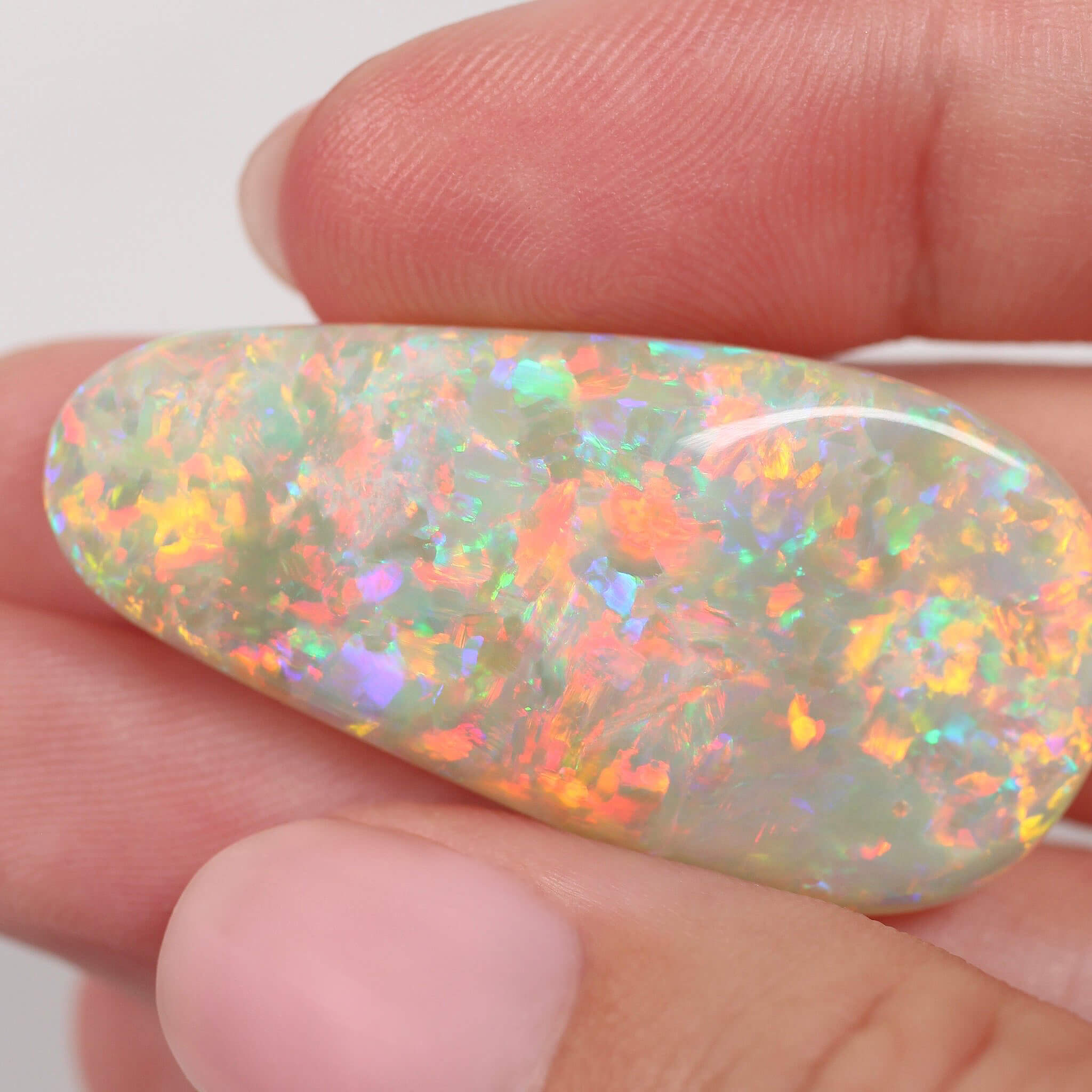 29.10ct Dark Opal - 39.5 x 19.5 x 6.5mm