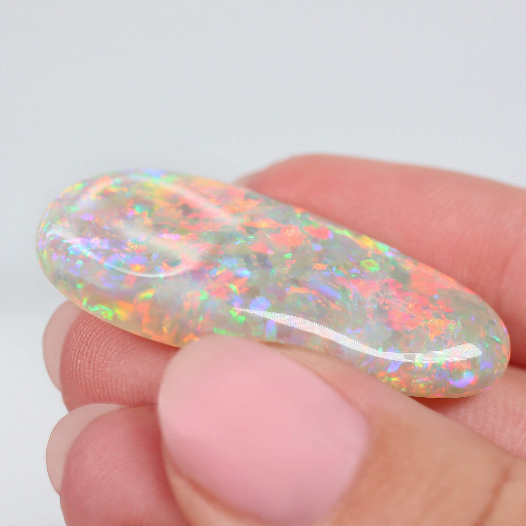 29.10ct Dark Opal - 39.5 x 19.5 x 6.5mm