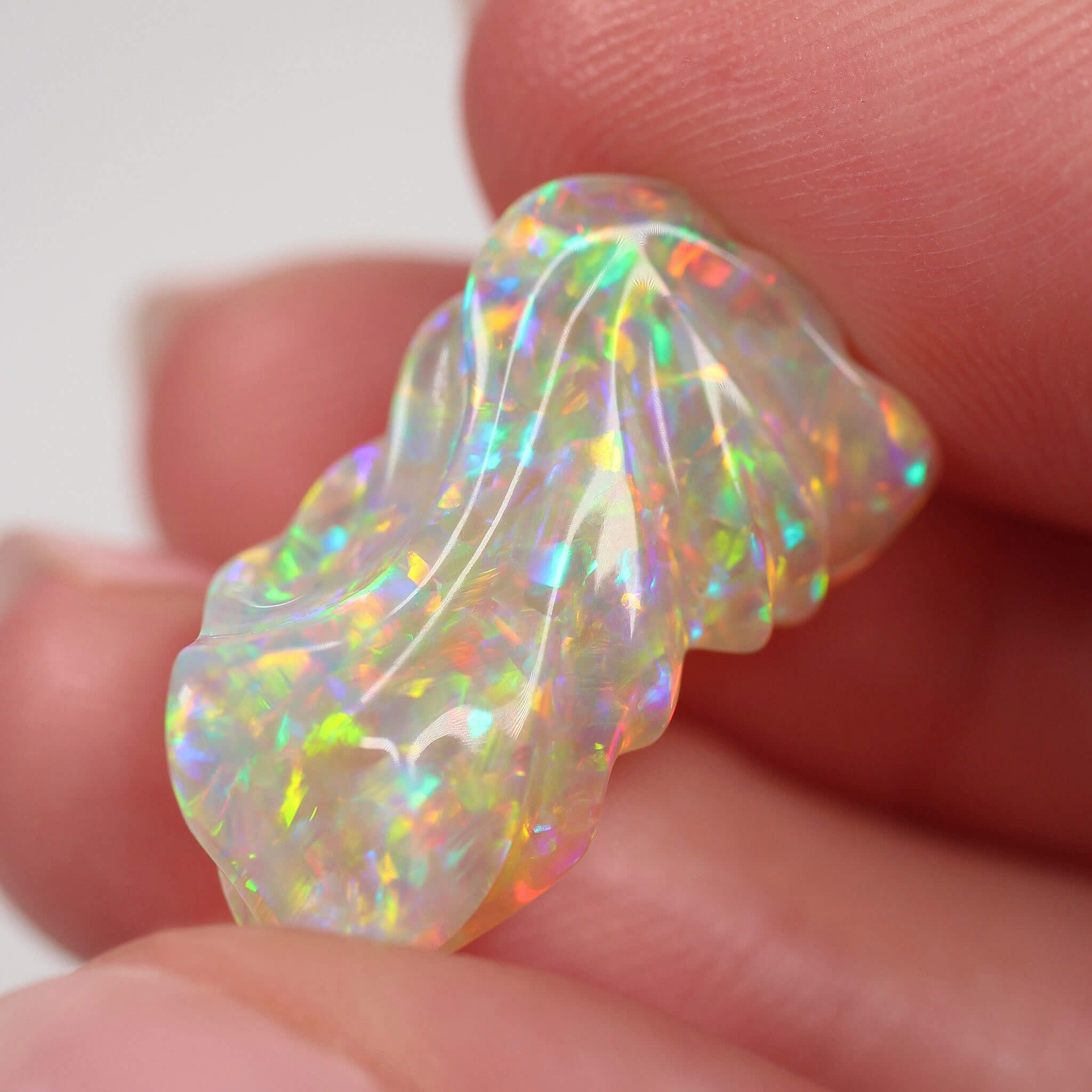 9.2ct Crystal Opal - 21.8 x 12.8 x 9.2mm