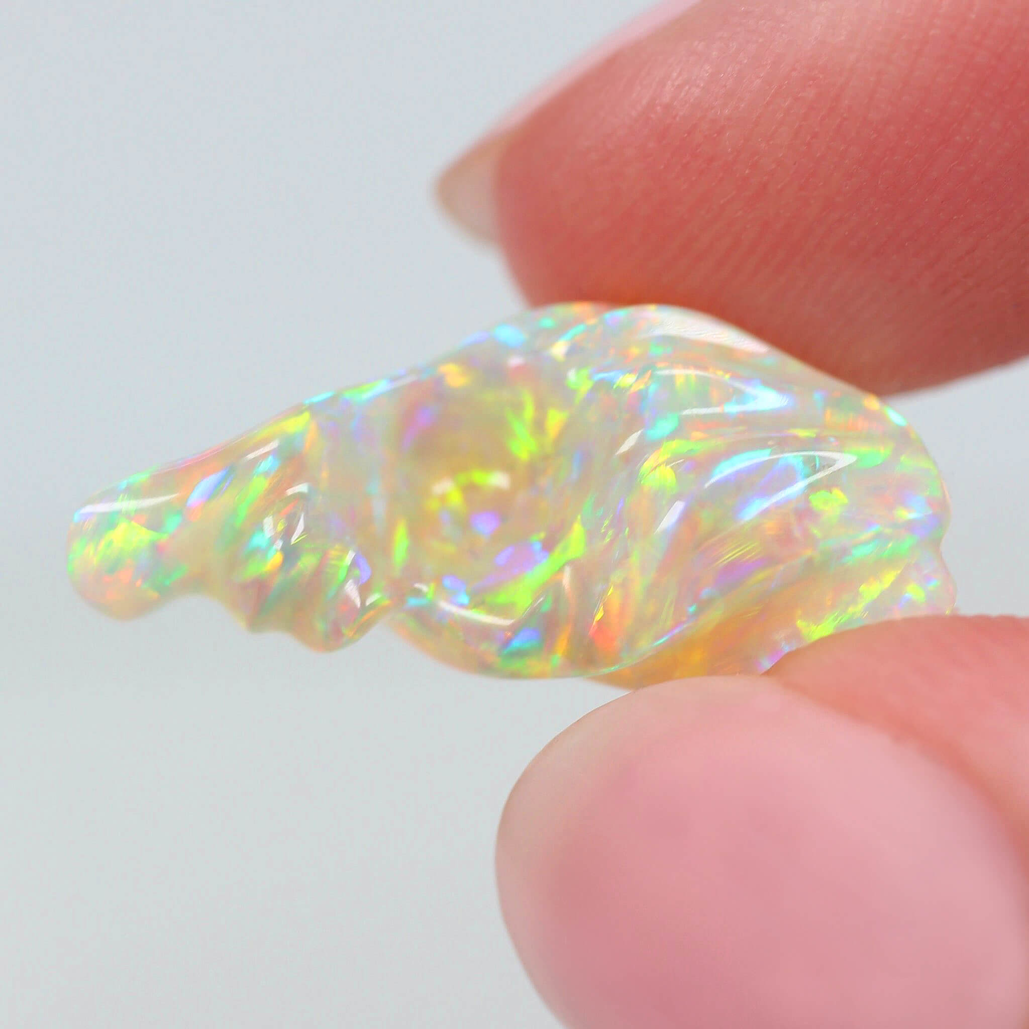9.2ct Crystal Opal - 21.8 x 12.8 x 9.2mm