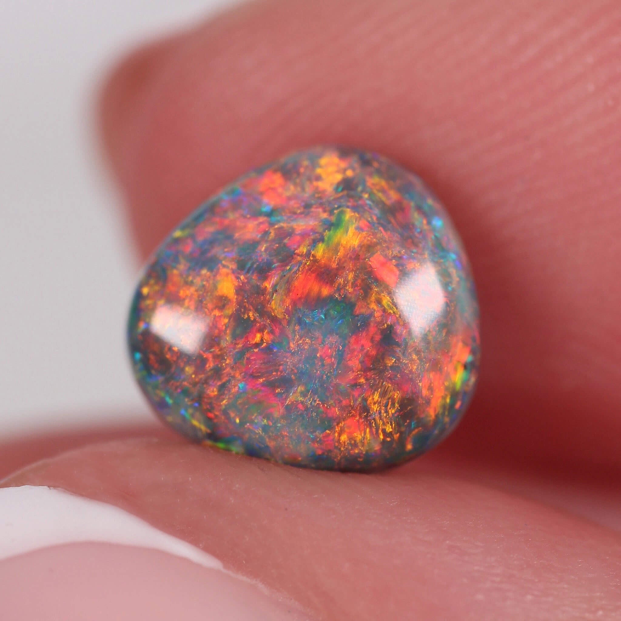 2.04ct Black Opal - 8.7 x 8.5 x 4.8mm