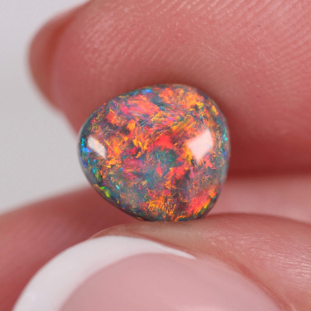 2.04ct Black Opal - 8.7 x 8.5 x 4.8mm