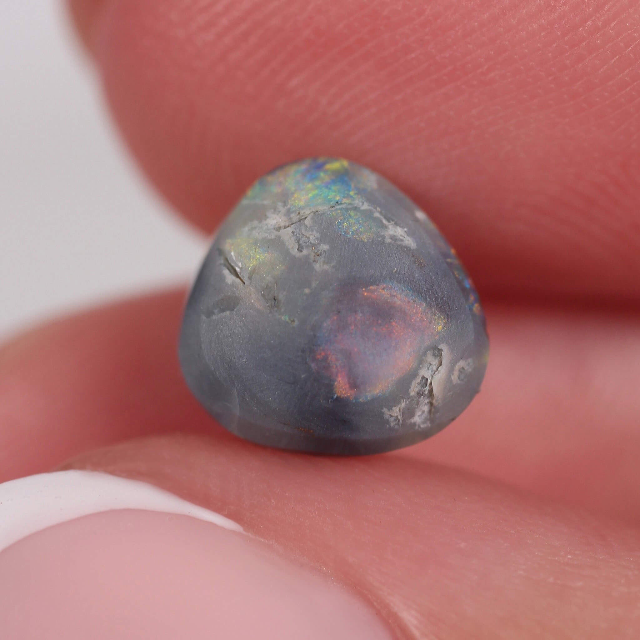 2.04ct Black Opal - 8.7 x 8.5 x 4.8mm