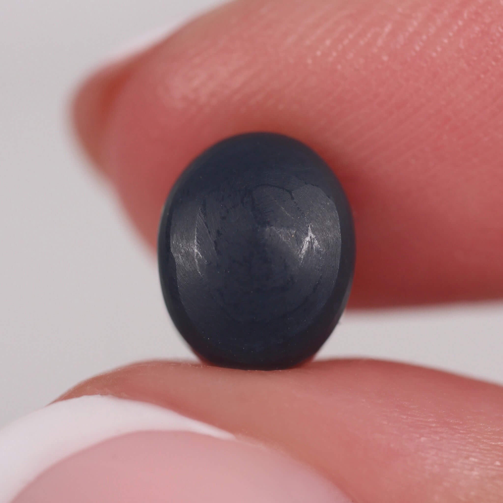 2.5ct Black Opal Pair - 8.2 x 6.4 x 3.2mm