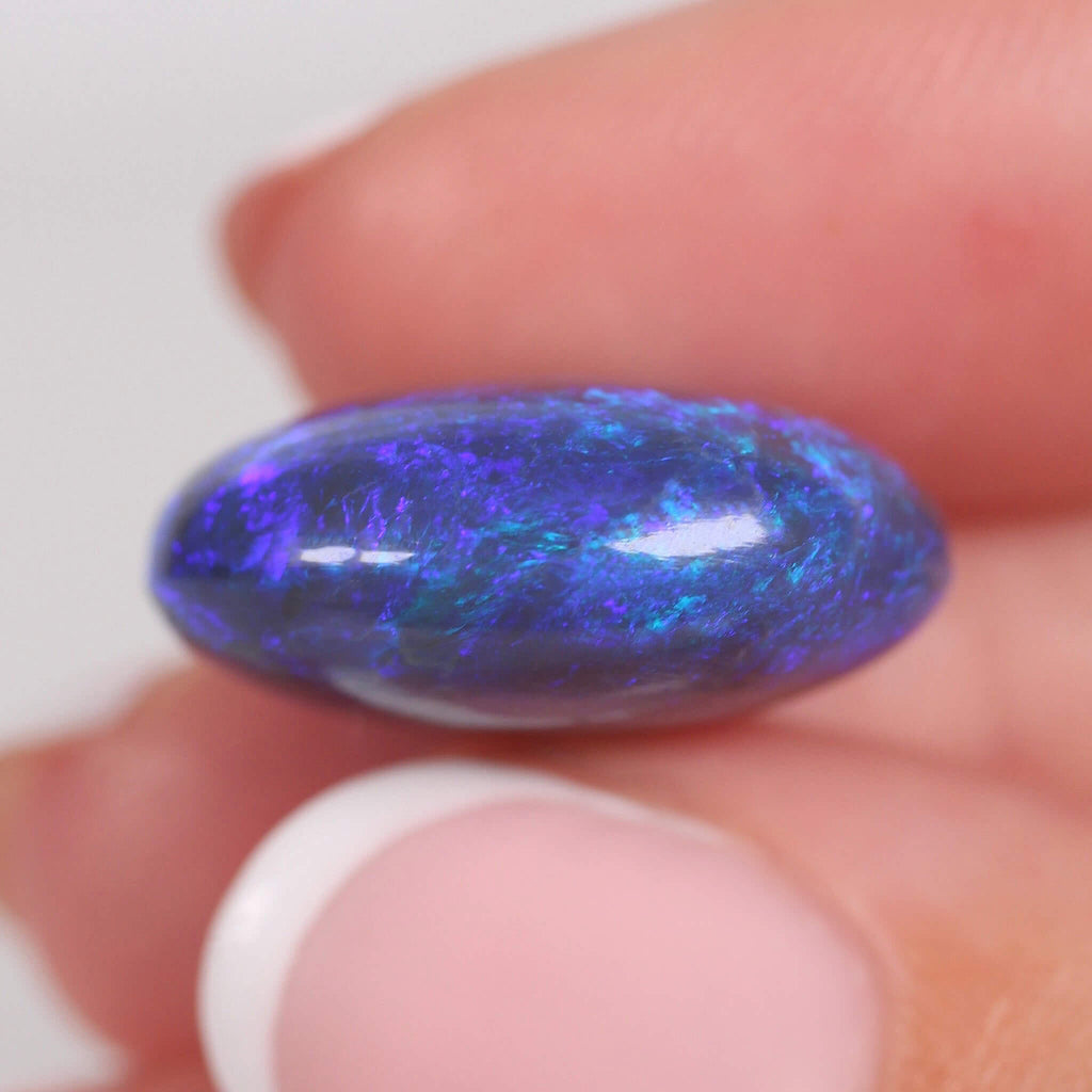 16.04ct Black Crystal Opal - 19.1 x 17 x 8.4mm
