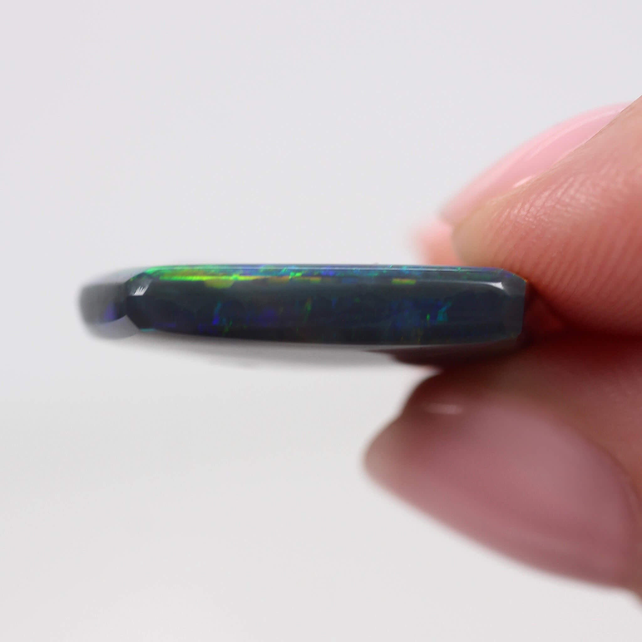 18.52ct Black Opal - 27.3 x 25.5 x 4.8mm