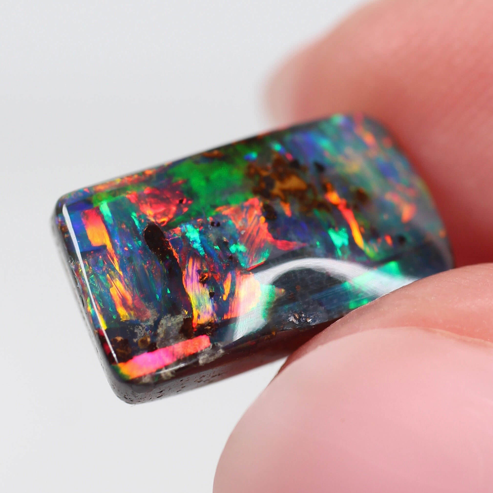 7ct Boulder Opal - 14.5 x 8.5 x 5.4mm