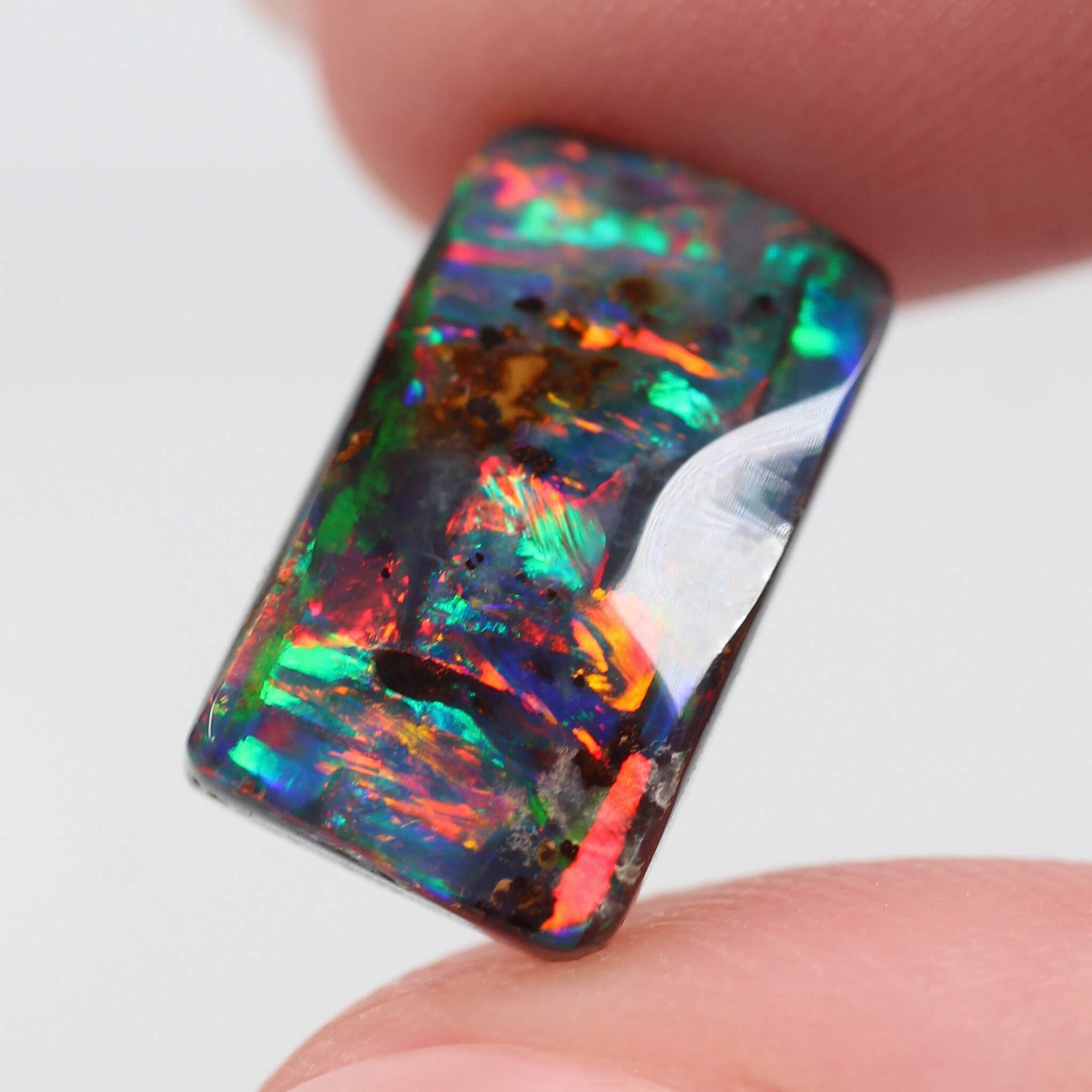 7ct Boulder Opal - 14.5 x 8.5 x 5.4mm
