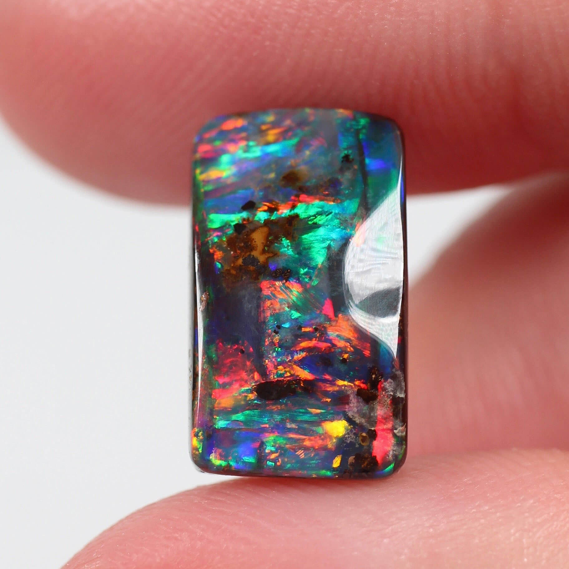 7ct Boulder Opal - 14.5 x 8.5 x 5.4mm