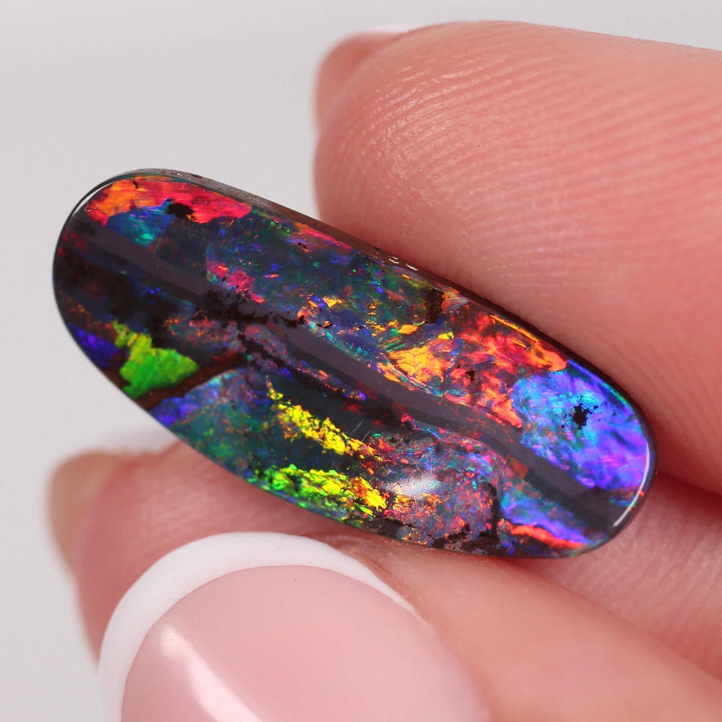 6.05ct Boulder Opal - 22 x 9.4 x 3.8mm