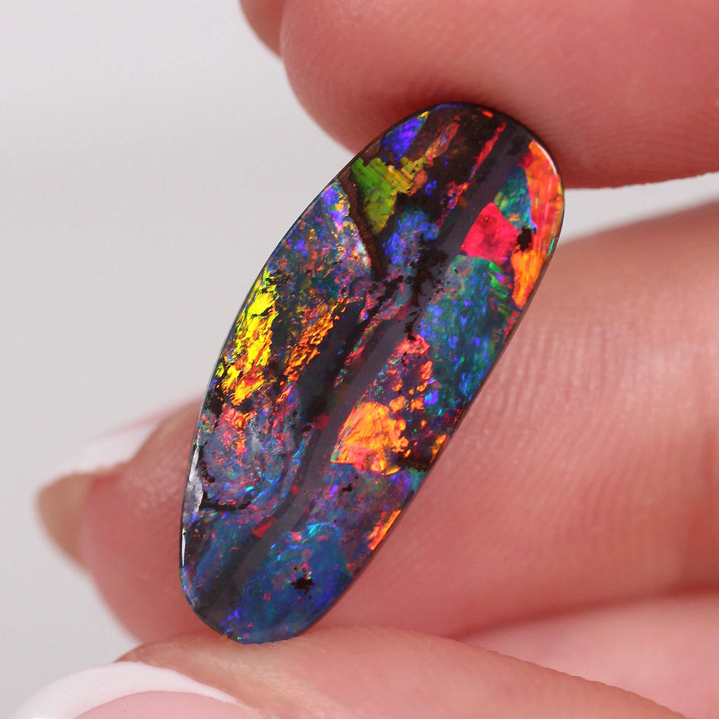 6.05ct Boulder Opal - 22 x 9.4 x 3.8mm