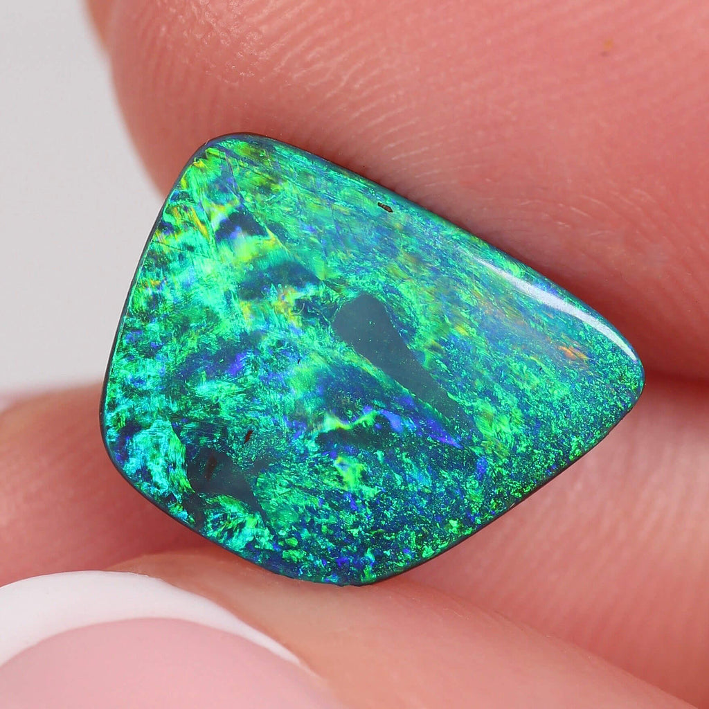 4.68ct Boulder Opal - 13.60 x 10.35 x 3.93mm