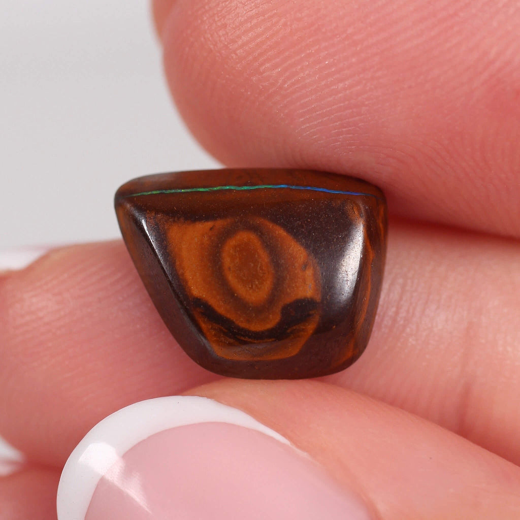 4.68ct Boulder Opal - 13.60 x 10.35 x 3.93mm