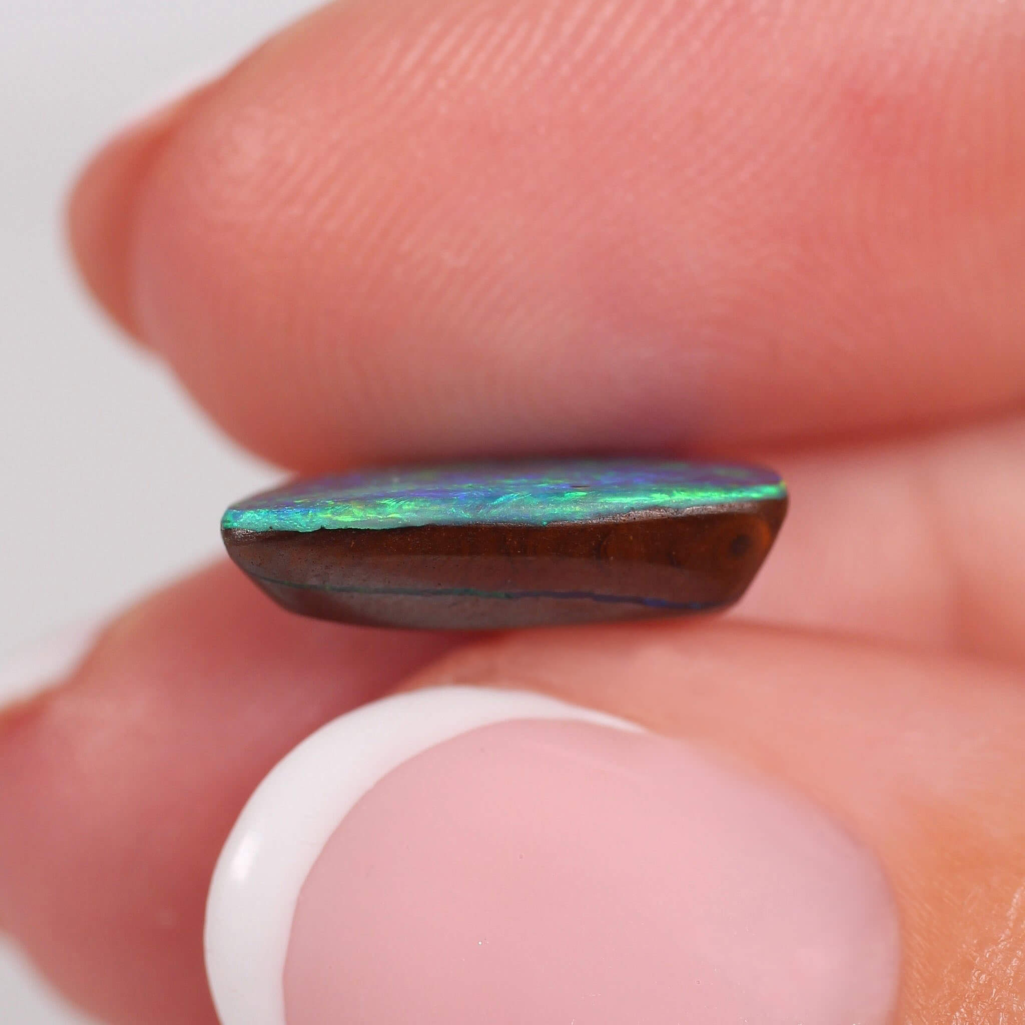 4.68ct Boulder Opal - 13.60 x 10.35 x 3.93mm